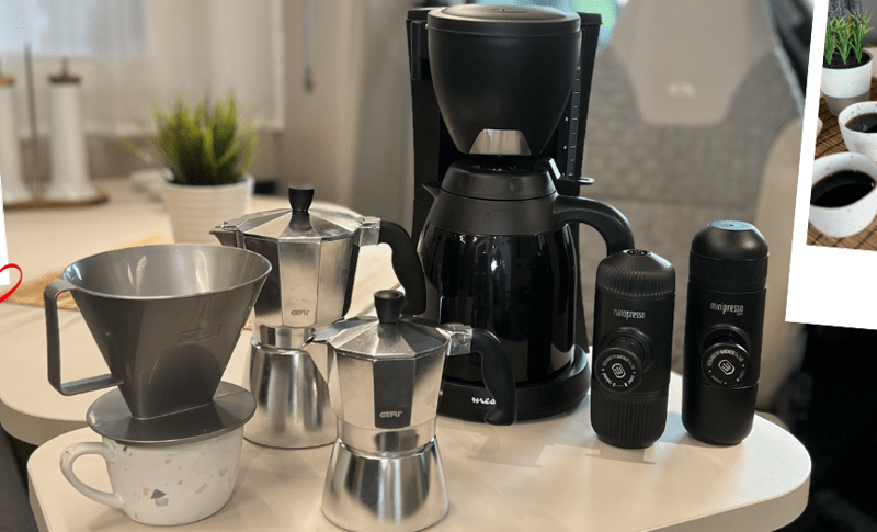Koffie zetten in de camper - Blog