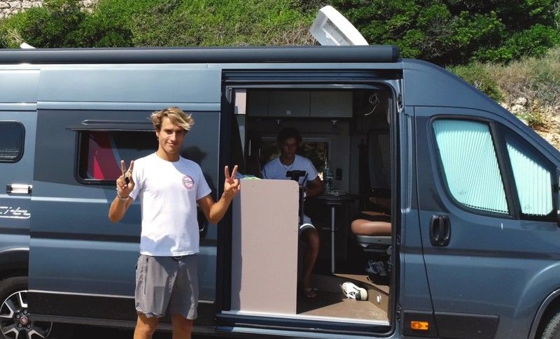 Oscar Cauchi: surfer, fisherman and born camper